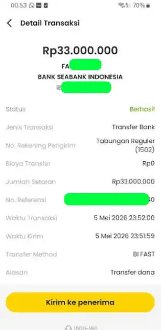 Bukti Transfer