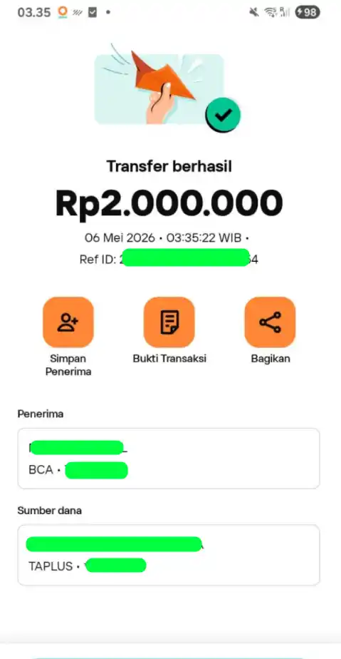 Bukti Transfer