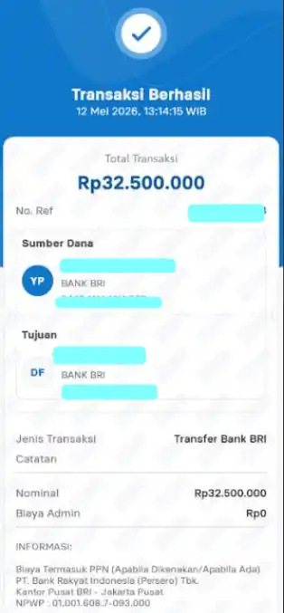 Bukti Transfer
