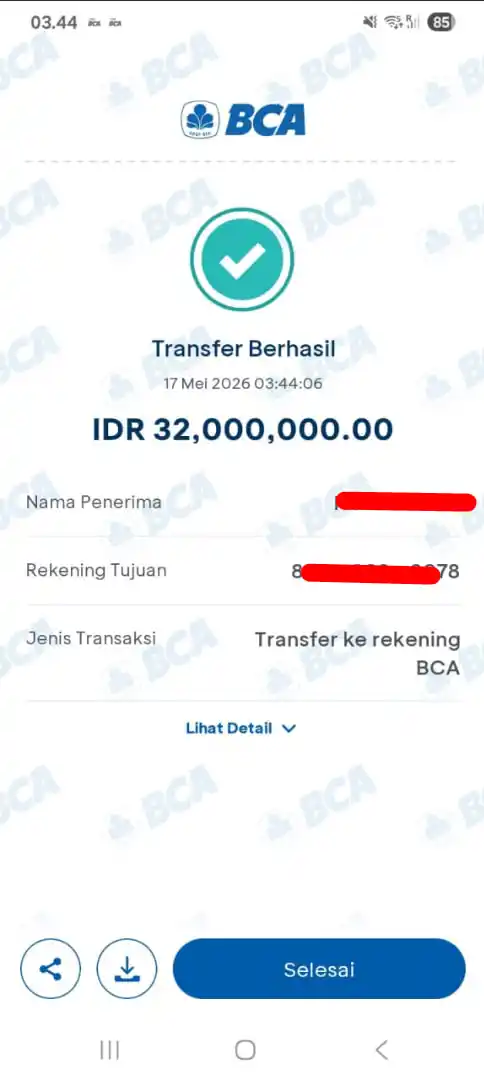 Bukti Transfer