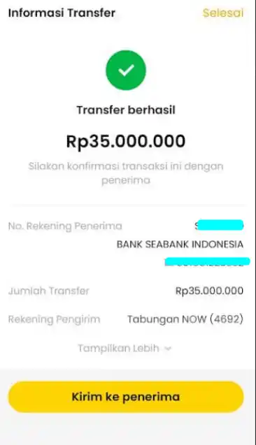 Bukti Transfer