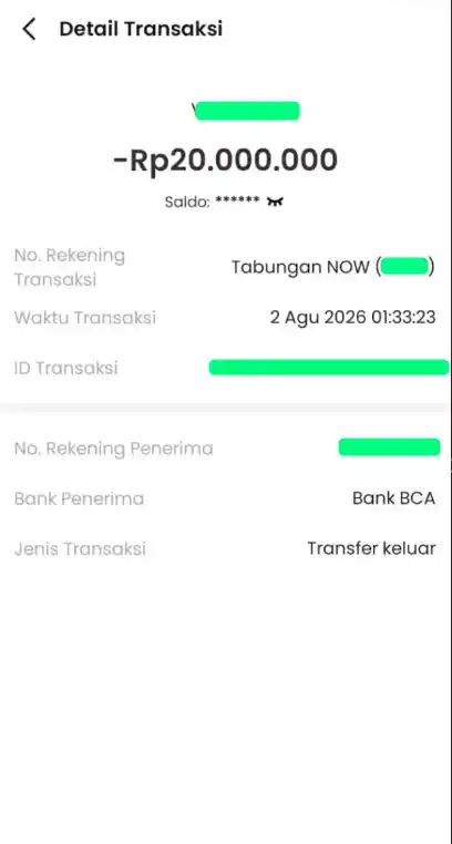 Bukti Transfer