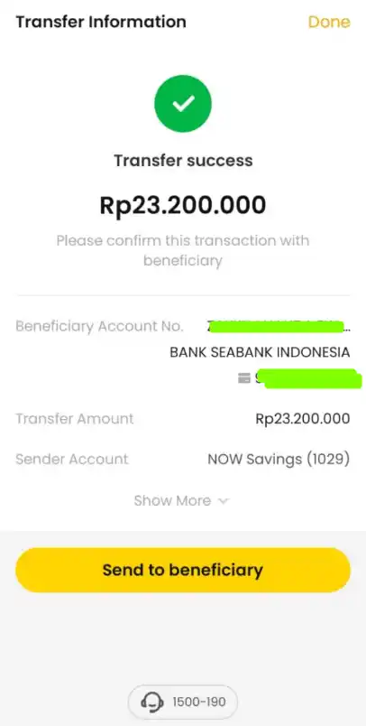 Bukti Transfer
