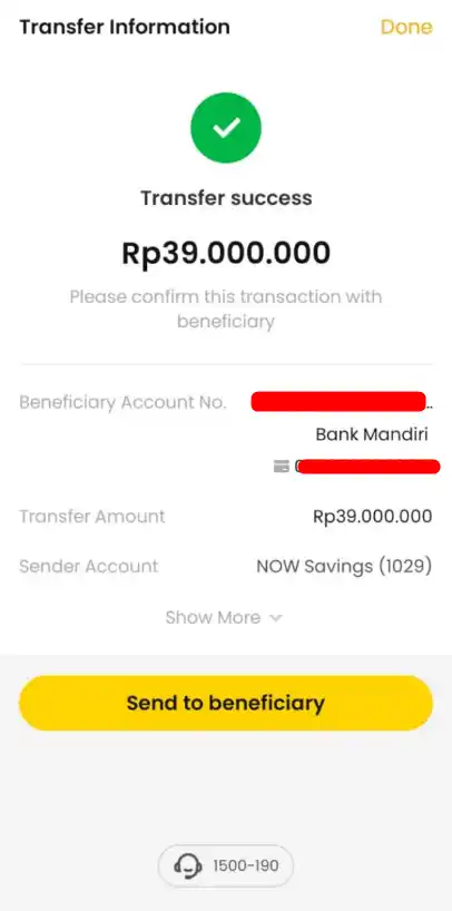 Bukti Transfer