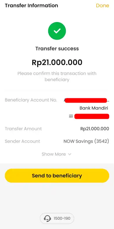 Bukti Transfer