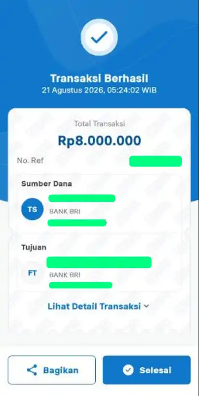 Bukti Transfer